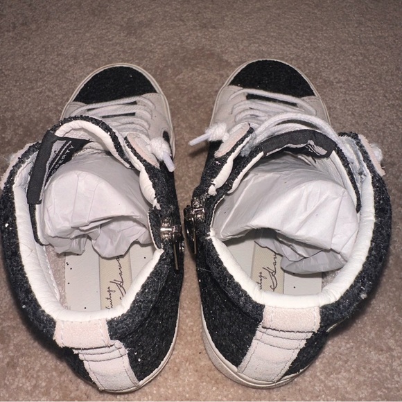 Vintage Havana dormy glitter star studded high top platform sneaker - Picture 6 of 12